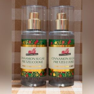 NEW B&BW x Milk Bar Cinnamon Sugar Pretzel Cookie 2.5 oz travel sz Body care